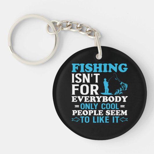 Fishing Theme  キーホルダー (正面)