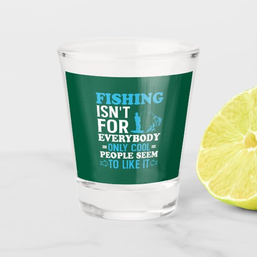 Fishing Theme  ショットグラス (正面)