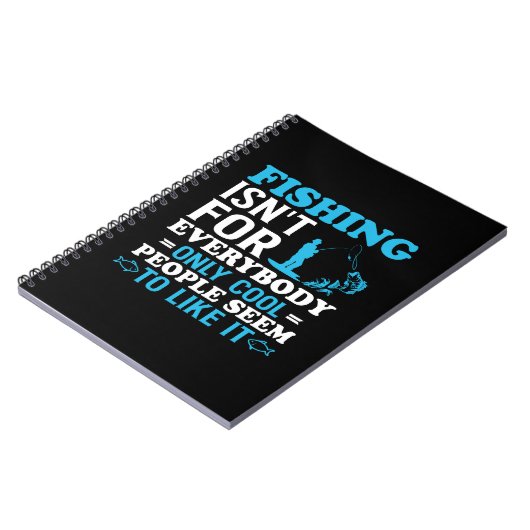 Fishing Theme  ノートブック (左側)