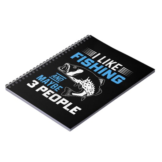 Fishing Theme  ノートブック (左側)