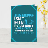 Fishing Theme Birthday カード (黄色い花)