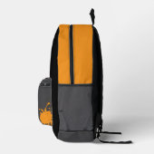 Fishing themed プリントバックパック (右)