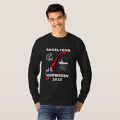 Fishing Tour Norway 2023 Fishing Boat Fishing Frie Tシャツ (正面フル)