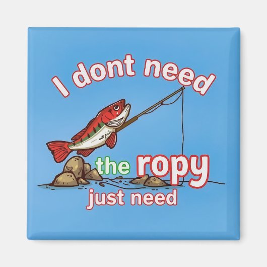 Fishing Without Limits マグネット (正面)