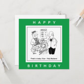 Fishmongerがビサーの聖サバの漫画を提供 カード (正面/裏面インサイチュ)