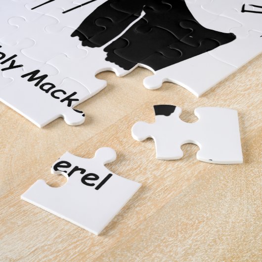 Fishmongerがビサーの聖サバの漫画を提供 ジグソーパズル (側面)