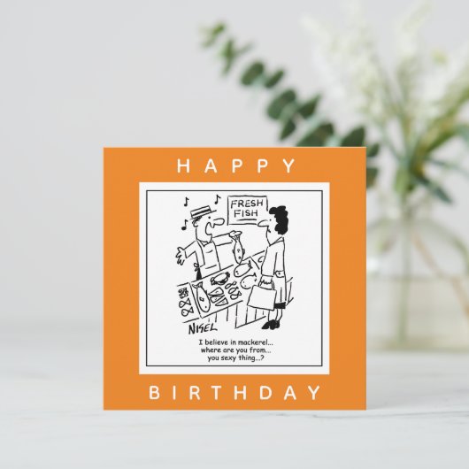 FishmongerがMackerelアニメについて歌う|過去記事 カード (スタンド正面)