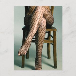 Fishnets Art Modelフォトポストカード ポストカード