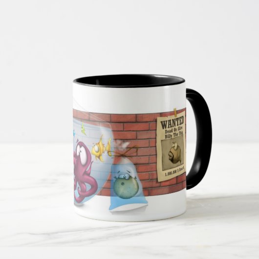 Fishtank マグカップ (正面右)