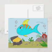 Fishyポストカード ポストカード (正面/裏面)