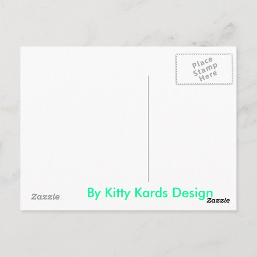 Fishyポストカード ポストカード (裏面)