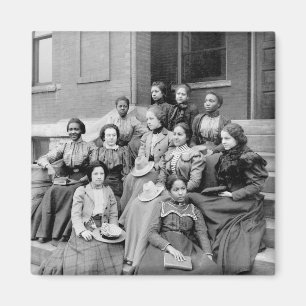 Fiskの若い女性、1890年代 マグネット