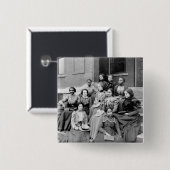 Fiskの若い女性、1890年代 缶バッジ (正面&裏面)