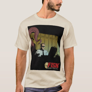 FISK代替基本デザインTシャツ Tシャツ