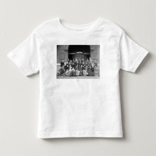Fisk大学の年長の予備クラス トドラーTシャツ (正面)