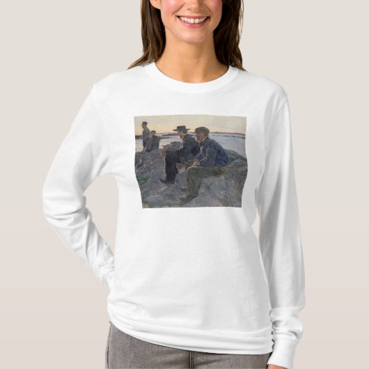 Fiskebackskilの石、1905-6年 Tシャツ (正面)