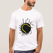 fissure tennis impact sol balle tシャツ (正面)