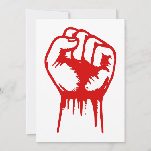 Fist Invitations 招待状 (正面)