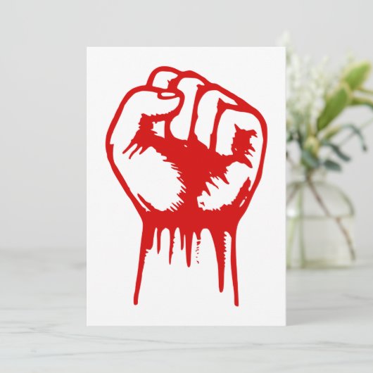 Fist Invitations 招待状 (スタンド正面)