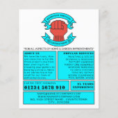 Fist Logo、Handyman 広告's チラシ (正面)