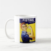 fisting1、fisting1 コーヒーマグカップ (左)