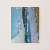 FistralのビーチNewquayコーンウォールイギリス ジグソーパズル (縦)