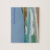 FistralのビーチNewquayコーンウォールイギリス ジグソーパズル (縦)