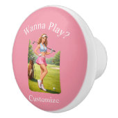 Fit Female Golfer Thunder_Cove セラミックノブ (右)