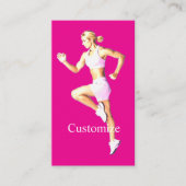 Fit Female Runner Thunder_Cove 名刺 (正面)