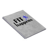 Fit Occuesトレーニング やる気を起こさせる ノートブック (右側)