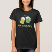 Fit Schaced St Patrick s Day Drunk Drinks Bar Cra Tシャツ (正面)