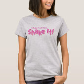 FitbyFox おしゃれなフレーズ レディースTシャツ Tシャツ (正面)