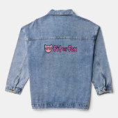 FitbyFox Fundamentals- Denim Jacket デニムジャケット (裏面)