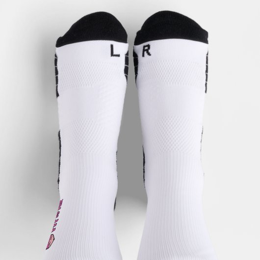 FitbyFox Fundamentals- High-Performance Crew Sock ソックス (上部)
