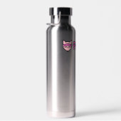 FitbyFox Fundamentals- Insulated Bottle ウォーターボトル (右面)