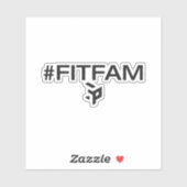 FITFAMロゴスタンプ シール (シート)