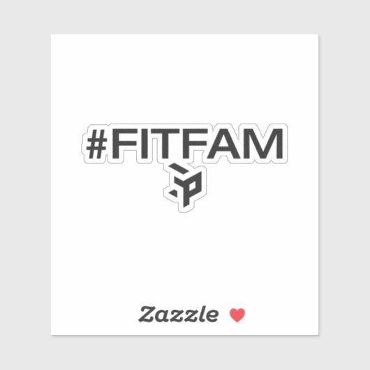 FITFAMロゴスタンプ シール (シート)