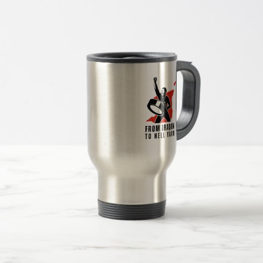 FITHY 15oz Victory Travel Mug (left-handed) トラベルマグ (正面右)