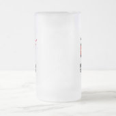 FITHY 16oz Victory (右利き用) フロストグラスビールジョッキ (中央)