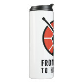 FITHY Logo Thermal Tumbler タンブラー (回転左)