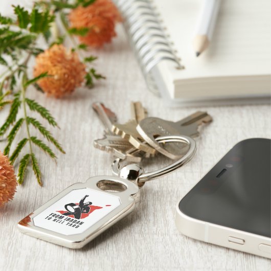 FITHY Metal Victory Key Chain キーホルダー (側面)