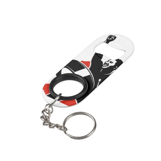FITHY Mini Bottle Opener Key Chain キーホルダー栓抜き (裏面アングル)
