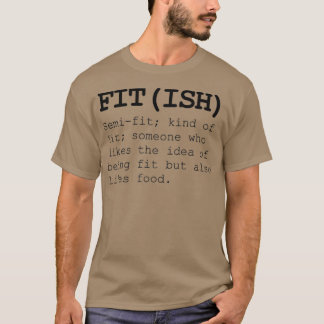 Fitish Also Like Food  Tシャツ