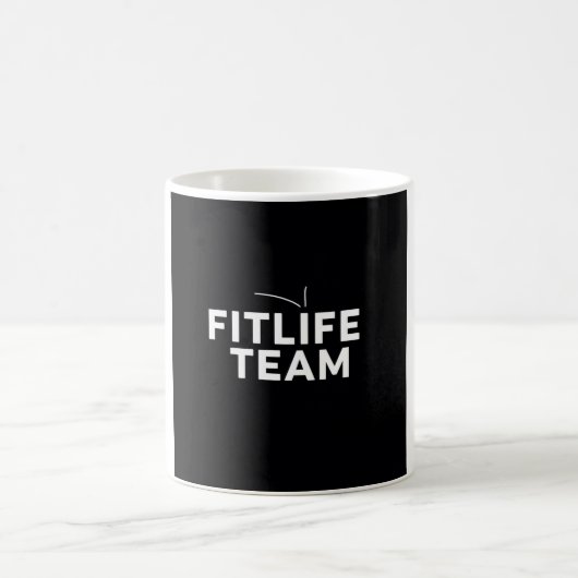 FITLIFETEAM コーヒーマグカップ (中央)