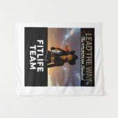 FITLIFETEAM  タペストリー (正面(横))