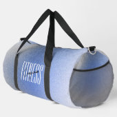 Fitnes Companion Grainy Soft Blue Modern ダッフルバッグ (右コーナー)