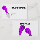 FITNESS BUSINESS CARD 名刺 (正面/裏面)