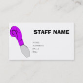 FITNESS BUSINESS CARD 名刺 (正面)