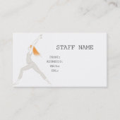 FITNESS BUSINESS CARD 名刺 (正面)