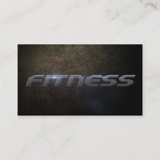 Fitness business card 名刺 (正面)